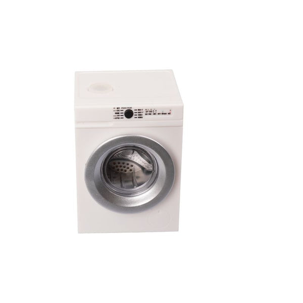 Miniatur Waschmaschine inkl. Batterie + USB-Ladekabel weiß 5,1x4,6x7cm 1 Stück