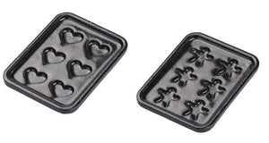 Miniatur Backform-Set 2 Stück 4cm