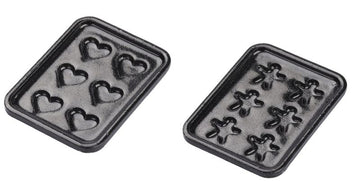Miniatur Backform-Set 2 Stück 4cm