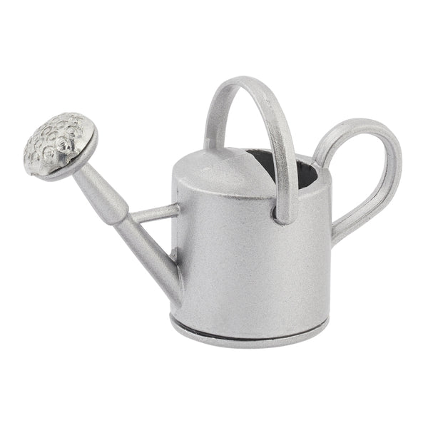 Mini-Gießkanne metall 4x1,5x2,5cm silber