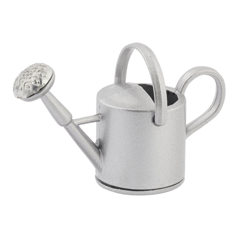 Mini-Gießkanne Metall 4x1,5x2,5cm silber