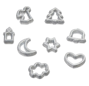 Miniatur Ausstechformen-Set verschiedene Formen ca. 0,5cm 8 Stück