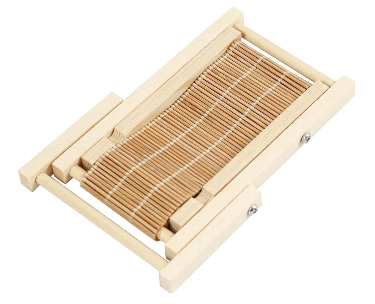 Miniatur Liegestuhl aus Holz 9,5 cm B 7,5 cm 1 Stück