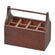 Miniatur Werkzeugbox 4,6x2,4x4cm braun