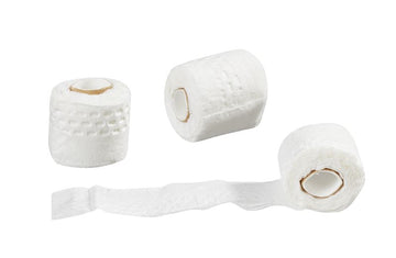 Miniatur Toilettenpapier 10 Rollen aus Papier 1cm