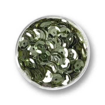 Pailletten mintgrün 6mm 30g ca. 4000 Stück