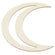 Mobile Mond Holzrahmen 24cm