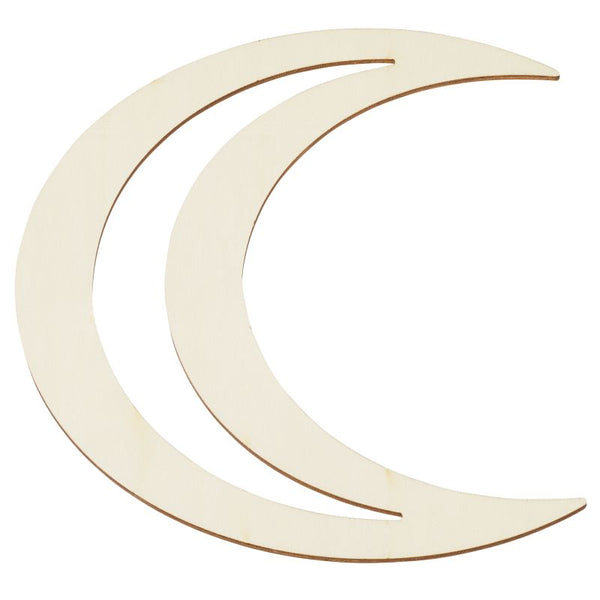 Mobile Mond Holzrahmen 24cm