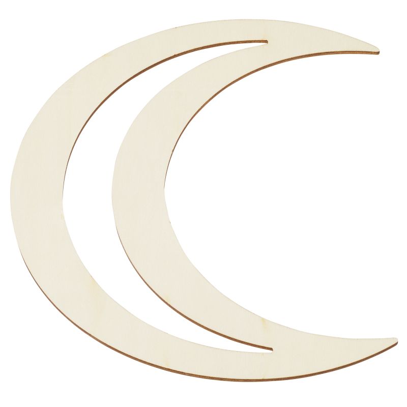 Mobile Mond Holzrahmen 24cm