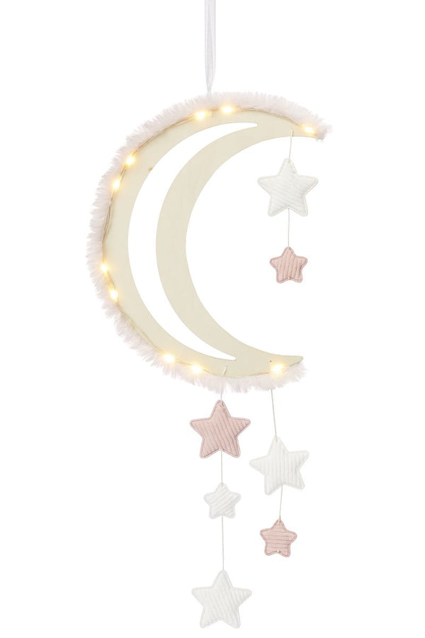 Mobile Mond Holzrahmen 24cm