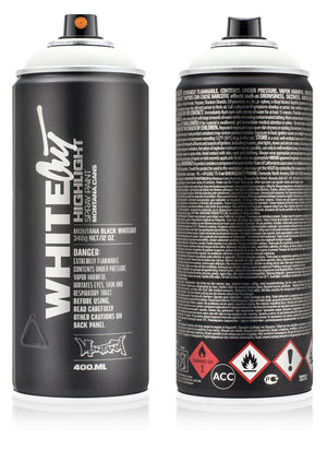 Montana Cans Whiteout/Blackout Sprühfarbe 400ml