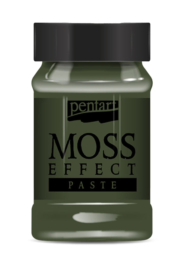 Pentart Moos Effektpaste 3D dunkelgrün 100ml