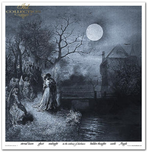 Papier-Set Gothic Stories 10 Blatt 320x310mm 200g