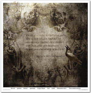 Papier-Set Gothic Stories 10 Blatt 320x310mm 200g
