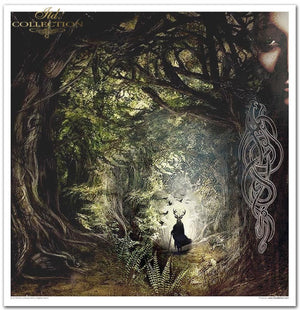 Papier-Set Eine unentdeckte magische Welt 10 Blatt 320x310mm 200g