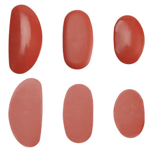 Silikonspachtel-Set oval 3 Stück