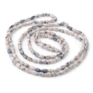 Natürliche Muschelperlen - Strang 5~8mm ca. 140 Stk. / Strang 144cm