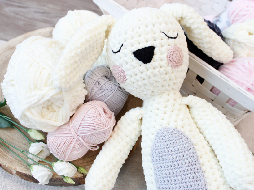 MyBoshi Samt Chenillengarn 100% Polyester 100m 100g