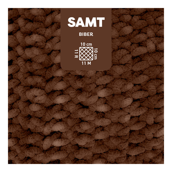 MyBoshi Samt Chenillengarn 100% Polyester 100m 100g