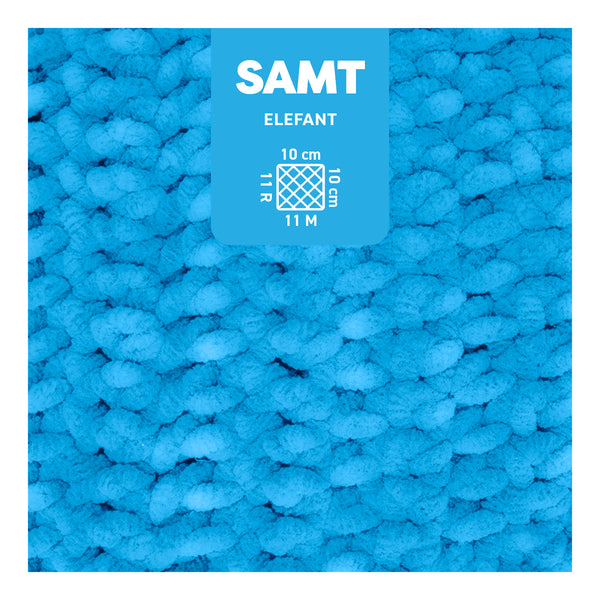 MyBoshi Samt Chenillengarn 100% Polyester 100m 100g