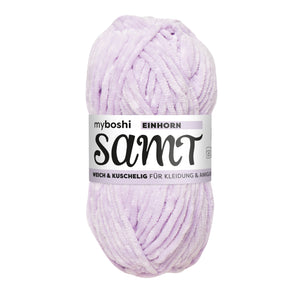 MyBoshi Samt Chenillengarn 100% Polyester 100m 100g