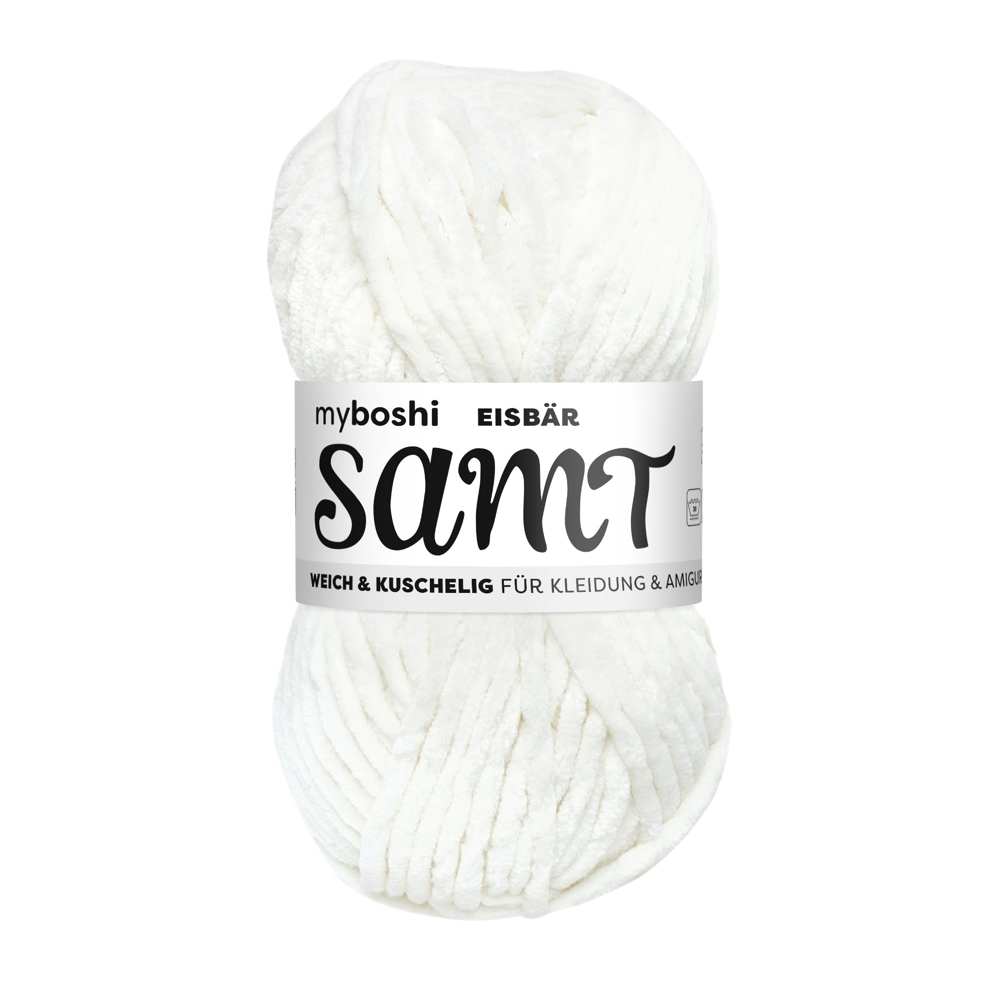 MyBoshi Samt Chenillengarn 100% Polyester 100m 100g