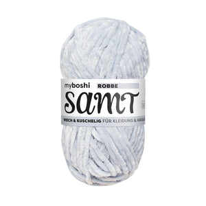 MyBoshi Samt Chenillengarn 100% Polyester 100m 100g