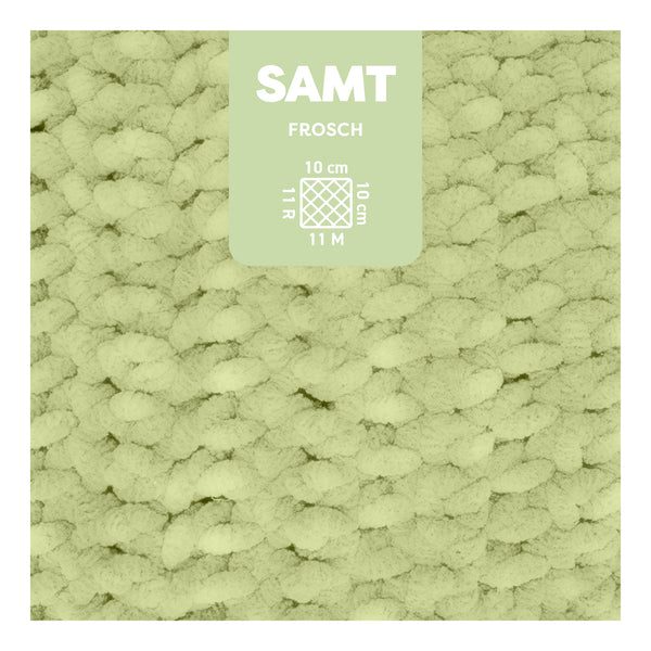 MyBoshi Samt Chenillengarn 100% Polyester 100m 100g