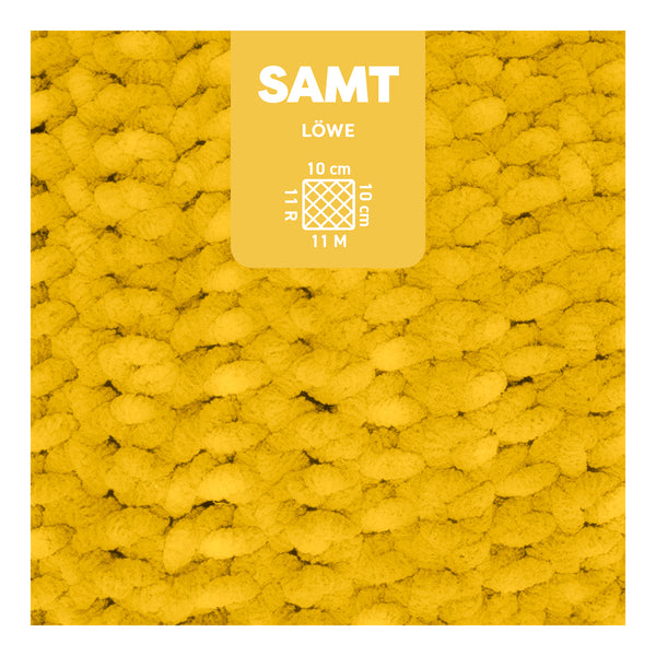 MyBoshi Samt Chenillengarn 100% Polyester 100m 100g