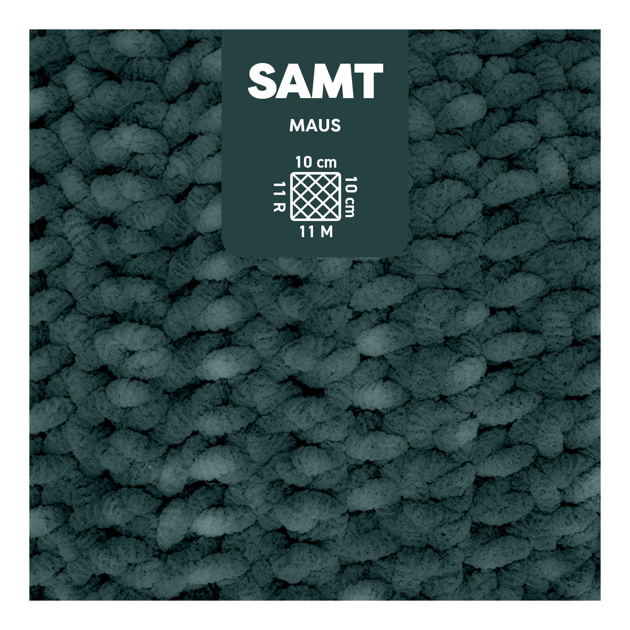 MyBoshi Samt Chenillengarn 100% Polyester 100m 100g