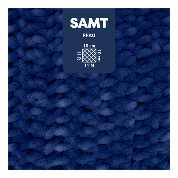 MyBoshi Samt Chenillengarn 100% Polyester 100m 100g