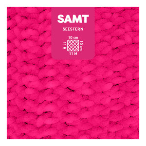 MyBoshi Samt Chenillengarn 100% Polyester 100m 100g