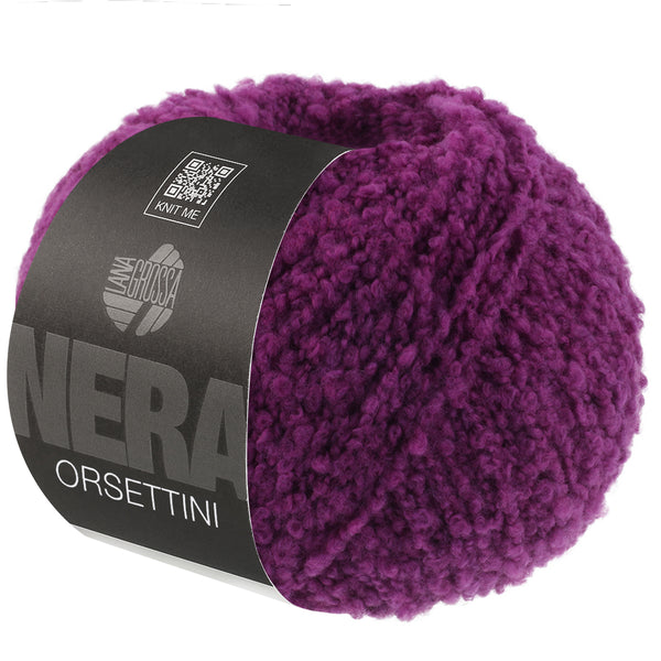 Lana Grossa Orsettini Nera Bouclé-Garn 50g / 135m