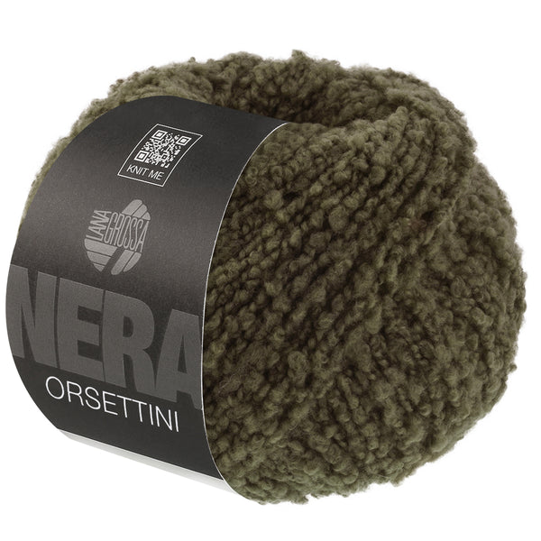 Lana Grossa Orsettini Nera Bouclé-Garn 50g / 135m