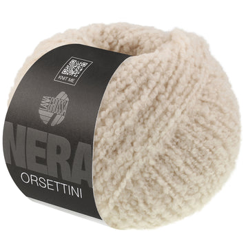 Lana Grossa Orsettini Nera Bouclé-Garn 50g / 135m