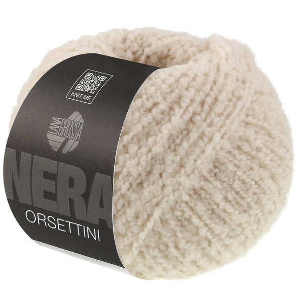 Lana Grossa Orsettini Nera Bouclé-Garn 50g / 135m