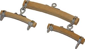 Ochsengeschirr Krippenzubehör aus Holz 11cm 1 Stück