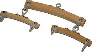 Ochsengeschirr Krippenzubehör aus Holz 11cm 1 Stück