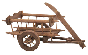 Ochsenwagen aus Holz 14,5cm