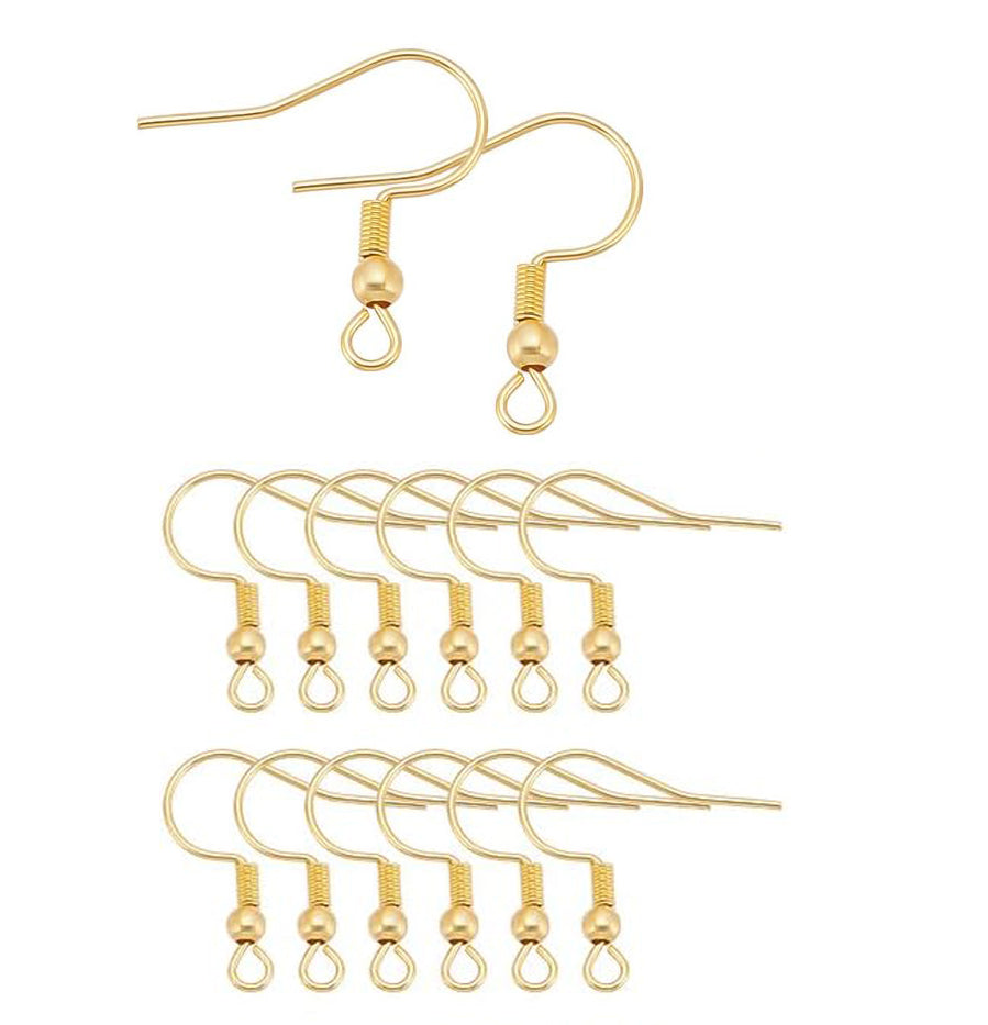Ohrhaken gold 15x2x07mm nickelfrei