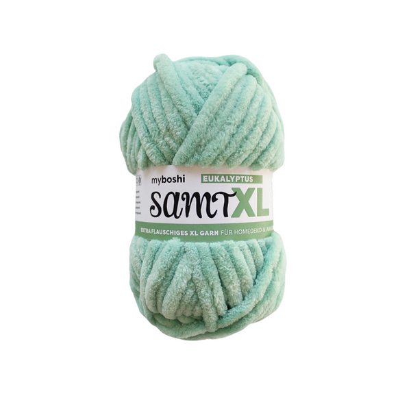 MyBoshi Samt XL Chenillegarn extra flauschiges 40m 100g