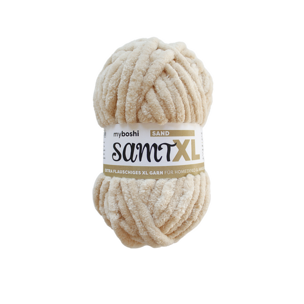 MyBoshi Samt XL Chenillegarn extra flauschiges 40m 100g
