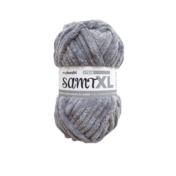 MyBoshi Samt XL Chenillegarn extra flauschiges 40m 100g