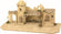 Weihnachtskrippen-Stall Jerusalem orientalisch 70x29x32cm
