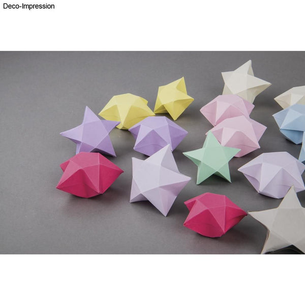 Origami-Faltblätter pastell FSC Mix Credit 15x15cm 80g/m2 100 Blatt