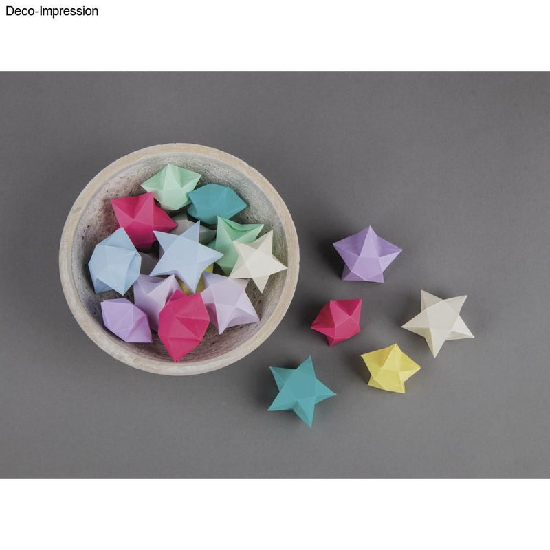 Origami-Faltblätter pastell FSC Mix Credit 15x15cm 80g/m2 100 Blatt