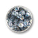 Pailletten flitter silber 6mm 30g ca. 4000 Stück