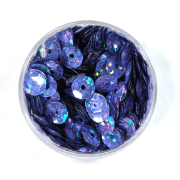 Pailletten flitter hellblau 6mm 30g ca. 4000 Stück