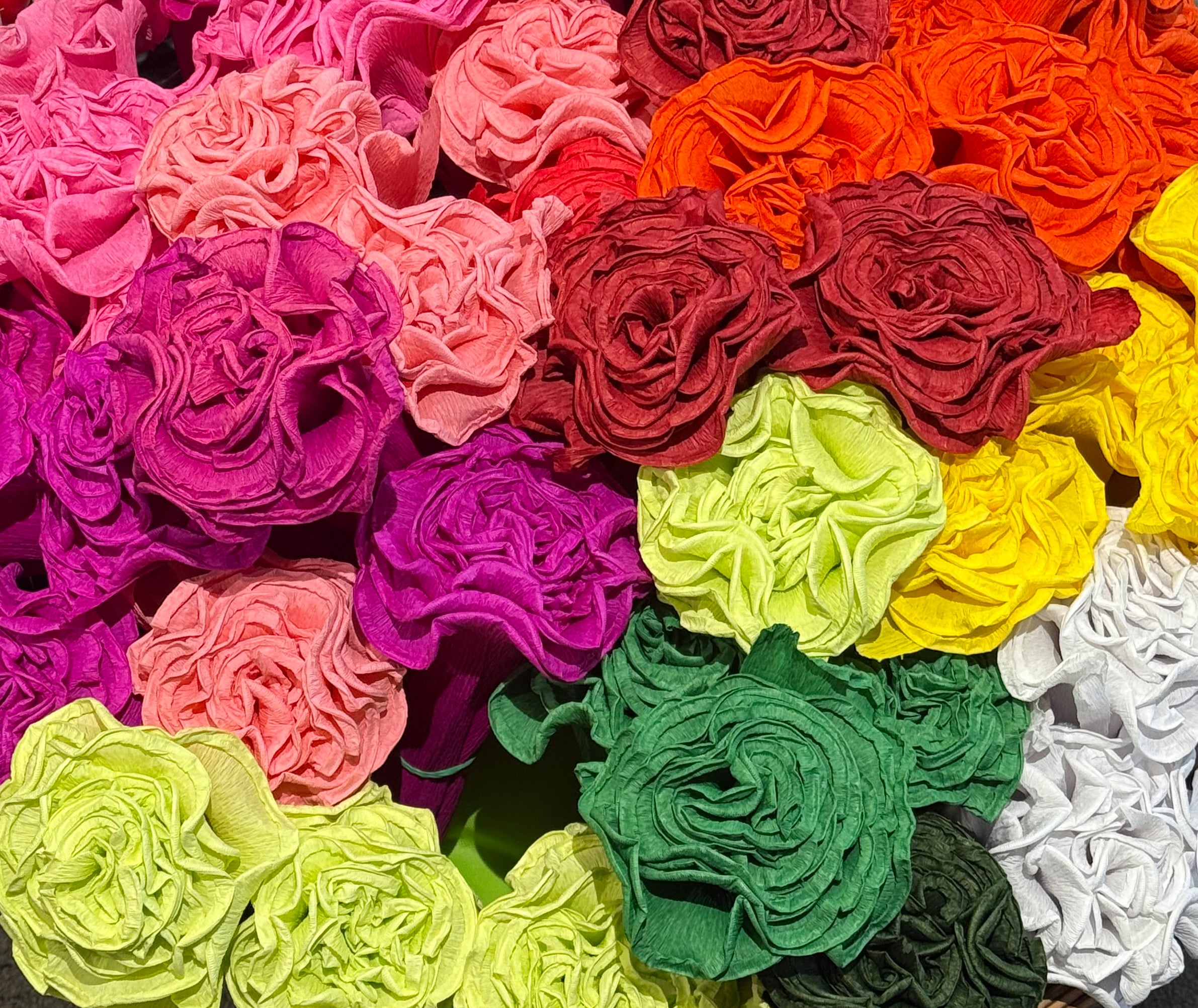 Krepppapier-Manschette für Palmbuschen 125x20cm 1 Stück