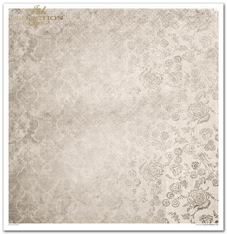 Scrapbooking-Papierset Erde Vier Elemente 10 Bögen 31x32cm 200g/m²